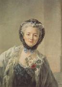 Francois-Hubert Drouais, Madame Drouais Wife of the Artist (mk05)